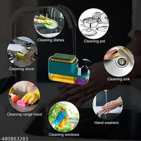 3-in-1 Soap Dispenser & Sponge Holder