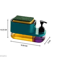 3-in-1 Soap Dispenser & Sponge Holder